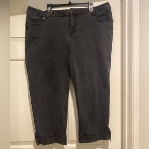 Venezia Capri jeans zippered ankles size 26